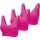Seamless Komfort BH "mit Polster" 3er Pack - XXL/3XL - Pink