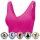 Seamless Komfort BH "mit Polster" 3er Pack - XXL/3XL - Pink