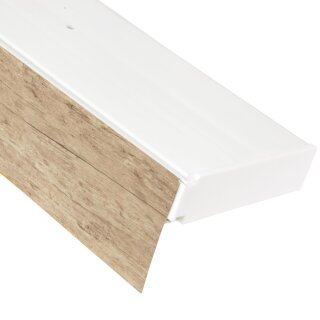 Gardinenschiene inkl. Zubehör und Blende Sonoma 180cm 1-läufig