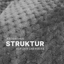 Sitzkissen Polyester 70x120 cm Anthrazit