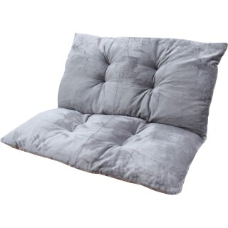 Palettenkissen 2er Set 70 x 120 cm Taupe