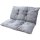 Palettenkissen 2er Set 70 x 120 cm Taupe