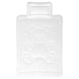 Kinderbetten-Set 2-teilig 100x135/40x60cm