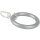 Ringe mit Faltenleghaken Ø40mm 10er Set Grau