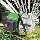 Edelstahl-Gartenpumpe 1000W / 3200 l/h / 8M