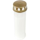 4 Tage Brenner mit Motiv (Weiß) - 1er Pack Baum (Gold)