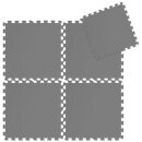 Bodenschutzmatte für Pool "Anthrazit" - 2m² (8Stk. à 50x50cm)