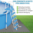 Bodenschutzmatte für Pool "Anthrazit" - 2m² ( 8Stk. à 50x50cm )