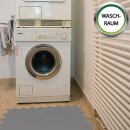 Bodenschutzmatte für Pool "Anthrazit" - 2m² (8Stk. à 50x50cm)