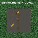 Bodenschutzmatte für Pool/Fitness Anthrazit 50x50cm 16er-Pack
