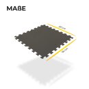 Bodenschutzmatte für Pool/Fitness Anthrazit 50x50cm 16er-Pack