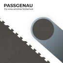 Bodenschutzmatte für Pool/Fitness Anthrazit 50x50cm 16er-Pack