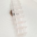 Gardinenband Bleistiftband transp. - 25mm - Länge: 5m