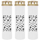 4 Tage Brenner mit Tier-Motiv (Weiß) - 3er Pack...