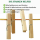 Wäscheklammern aus Bambus 6cm ( 24 Stück )