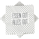 Servietten 33x33cm, 1/4 Falz, 3-lagig, 20er Pack - Essen...