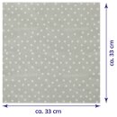 Servietten 33x33cm, 1/4 Falz, 3-lagig, 20er Pack - Sterneküche