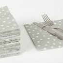 Servietten 33x33cm, 1/4 Falz, 3-lagig, 20er Pack - Sterneküche