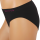 Damen Seamless Bikini Slip - Schwarz 36/38 - 2er Pack