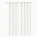 Gardinenschal Ellen blickdicht mit Ösen 2er Pack...