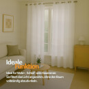 Gardinenschal Ellen blickdicht mit Ösen 2er Pack 140x145 cm Weiß