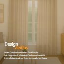 Gardinenschal Ellen blickdicht mit Ösen 2er Pack 140x145 cm Beige