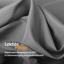Dekoschal Ellen Ösen Blickdicht 2er Pack - 140x145cm Anthrazit