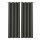 Dekoschal Ellen Ösen Blickdicht 2er Pack - 140x145cm Anthrazit
