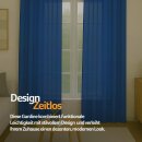 Gardinenschal Ellen blickdicht mit Ösen 2er Pack 140x175 cm Blau