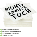 Servietten 33x33cm ( Mund abwisch Tuch ), 1/4 Falz,...