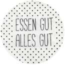 Servietten 33x33cm ( Essen gut alles gut ), 1/4 Falz, 3-lagig, 40/80/120er Pack