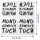 Servietten 33x33cm (Mund abwisch Tuch), 1/4 Falz, 3-lagig, 40er Pack