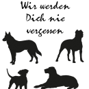48h Brenner mit Tier-Motiv ( Weiß ) - 1er Pack Hunde