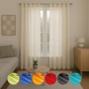 Gardinenschal Ellen blickdicht mit Schlaufen 2er Pack