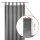 Dekoschal Ellen Schlaufen Blickdicht 2er Pack - 140x145cm Hellgrau