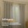 Gardinenschal Ellen blickdicht mit Schlaufen 2er Pack 140x145 cm Hellgrau