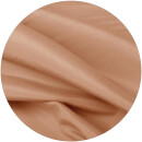 Dekoschal Ellen Schlaufen Blickdicht 2er Pack - 140x225cm Hellbraun