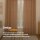Gardinenschal Ellen blickdicht mit Schlaufen 2er-Pack Hellbraun 140x225 cm