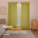 Gardinenschal Ellen blickdicht mit Schlaufen 2er Pack 140x225 cm Grün