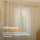 Dekoschal Ellen Schlaufen Blickdicht 2er Pack - 140x245cm Weiß