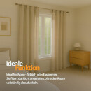Dekoschal Ellen Schlaufen Blickdicht 2er Pack - 140x245cm Beige