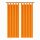 Gardinenschal Ellen blickdicht mit Schlaufen 2er-Pack Hellorange 140x245 cm