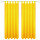 Dekoschal Ellen Schlaufen Blickdicht 2er Pack - 140x245cm Gelb