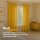 Gardinenschal Ellen blickdicht mit Schlaufen 2er Pack 140x245 cm Gelb