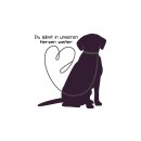 40h Brenner mit Tier-Motiv (Weiß) - 1er Pack Hund Leine