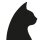 40h Brenner mit Tier-Motiv (Weiß) - 9er Pack Katze