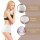 Damen Seamless Hüftslip - Weiß 52/54 - 4er Pack