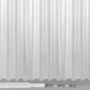 Gardine Transparent "Skylight" mit beschwertem Abschlußband 300cm 145cm