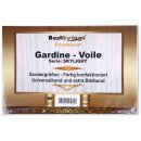 Gardine Transparent "Skylight" mit beschwertem Abschlußband 300cm 145cm
