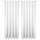 Dekoschal Ellen Universalband Blickdicht 2er Pack - 140x145cm Weiß